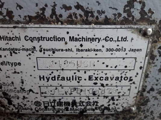 ขายHITACHI EX135US -5   เก่าญี่ปุ่นแท้ เดิมๆๆ  สภาพสวย  เครื่องปั๊มดี  ลองระบบกันได้ทุกวัน  โทร  089-3818694  ดวงนภา