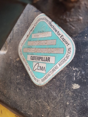 ขายรถแบคโฮ CAT 320 D JAPAN เอกสารเล่ม ไมล์ 13308 ชม.ราคา 1350000