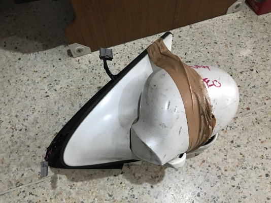 กระจกมองข้างพับไฟฟ้า NISSAN NEO เก่าญี่ปุ่นเเท้สภาพดี