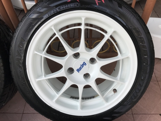 ล้อเเท้ ENKEI NT03 15กว้าง7นิ้วอ๊อฟ35สีเดิมไม่มีซ่อมหรือเก็บใดๆทั้งสิ้น