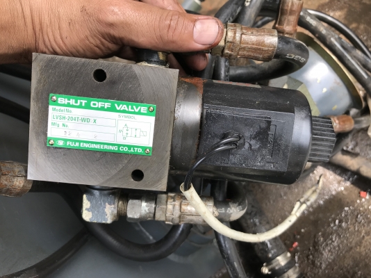 ขายชุดปั้มน้ำมันไฮโดรลิคหัวปั้ม 2ตอน Yuken ขนาด 10HP. 380V Made in Japan ทั้งชุด สภาพสวยมาก วาล์วคอนโทรล 24VDC 3ชุด พร้อมอุปกรณ์ครบ พร้อมใช้งาน