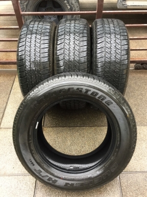 ยาง Bridgestone 265 60 18 ปี16 ดอกเต็ม สวยคม ไม่มีปะ ใช้ยาว ราคาไม่แพง ยาง Bridgestone 265 60 18 ปี16 ดอกเต็ม สวยคม ไม่มีปะ ใช้ยาว ราคาไม่แพง