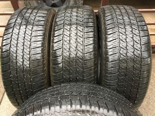 ยาง Bridgestone 265 60 18 ปี16 ดอกเต็ม สวยคม ไม่มีปะ ใช้ยาว ราคาไม่แพง ยาง Bridgestone 265 60 18 ปี16 ดอกเต็ม สวยคม ไม่มีปะ ใช้ยาว ราคาไม่แพง