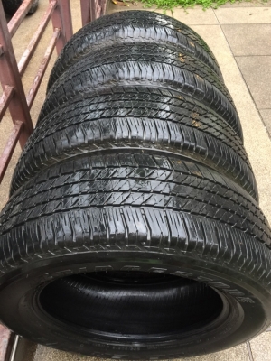 ยาง Bridgestone 265 60 18 ปี16 ดอกเต็ม สวยคม ไม่มีปะ ใช้ยาว ราคาไม่แพง ยาง Bridgestone 265 60 18 ปี16 ดอกเต็ม สวยคม ไม่มีปะ ใช้ยาว ราคาไม่แพง