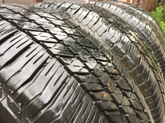 ยาง Bridgestone 265 60 18 ปี16 ดอกเต็ม สวยคม ไม่มีปะ ใช้ยาว ราคาไม่แพง ยาง Bridgestone 265 60 18 ปี16 ดอกเต็ม สวยคม ไม่มีปะ ใช้ยาว ราคาไม่แพง