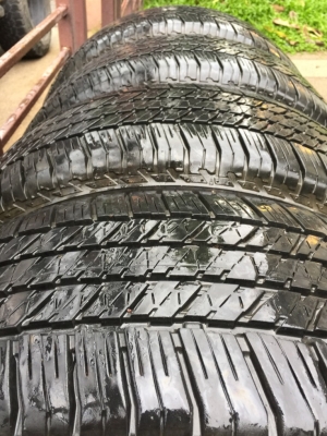 ยาง Bridgestone 265 60 18 ปี16 ดอกเต็ม สวยคม ไม่มีปะ ใช้ยาว ราคาไม่แพง ยาง Bridgestone 265 60 18 ปี16 ดอกเต็ม สวยคม ไม่มีปะ ใช้ยาว ราคาไม่แพง