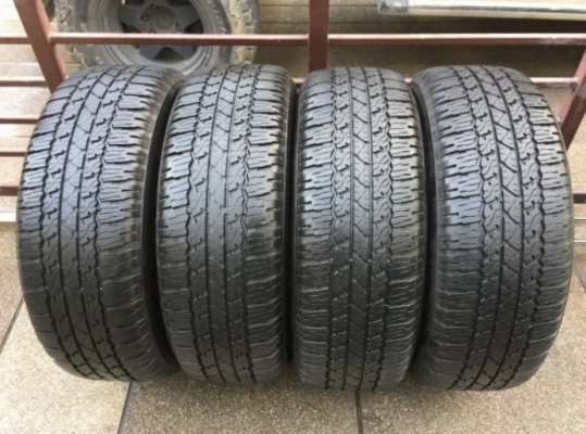ยาง Bridgestone 265 65 17 ปลายปี16 ดอกเต็ม สวยคม ใช้ยาว ราคาไม่แพง ยาง Bridgestone 265 65 17 ปลายปี16 ดอกเต็ม สวยคม ใช้ยาว ราคาไม่แพง