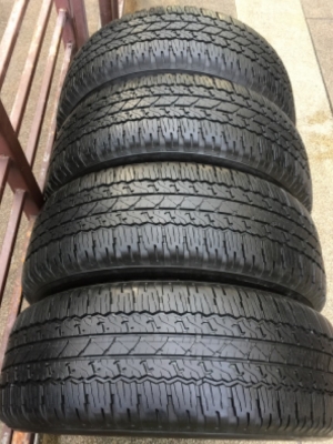 ยาง Bridgestone 265 65 17 ปลายปี16 ดอกเต็ม สวยคม ใช้ยาว ราคาไม่แพง ยาง Bridgestone 265 65 17 ปลายปี16 ดอกเต็ม สวยคม ใช้ยาว ราคาไม่แพง