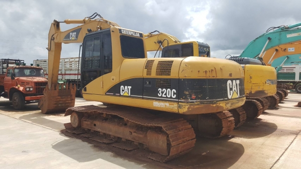 ขาย แบคโฮ CAT 320C เอกสารเล่มทะเบียนครบ เครื่องดี ปั้มดี ไฟเต็ม ช่วงล่าง 70\% ราคาต่อรองได้