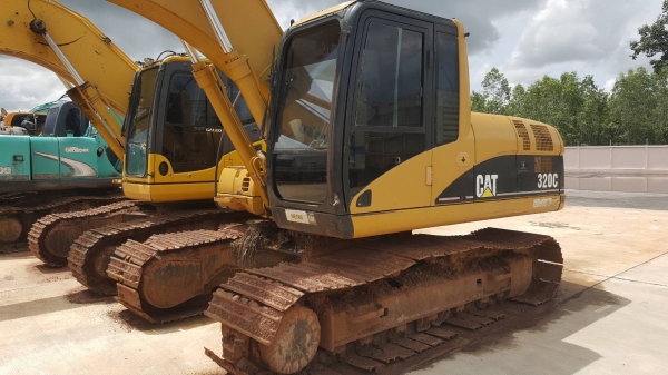 ขาย แบคโฮ CAT 320C เอกสารเล่มทะเบียนครบ เครื่องดี ปั้มดี ไฟเต็ม ช่วงล่าง 70\% ราคาต่อรองได้