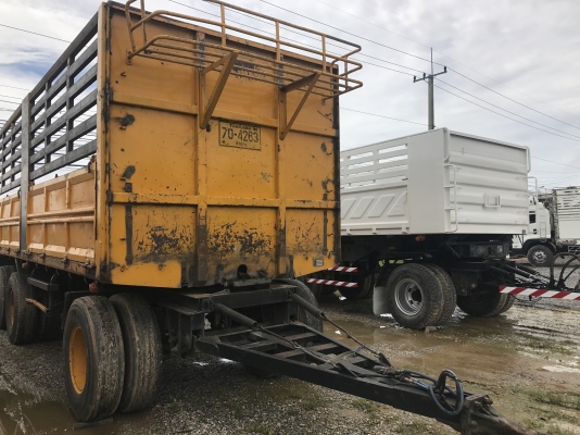 ขาย ลูกพ่วงสามมิตรสามเพลาไม่ดั้ม ปี 51 สภาพพร้อมใช้งาน เอกสารพร้อมโอน  สนใจติดต่อเรา ดำสุโขทัย โทร 089-7087998,081-7855503 ดูสินค้าได้ที่เต็นท์รถดำสุโขทัย  เรายินดีให้บริการครับ