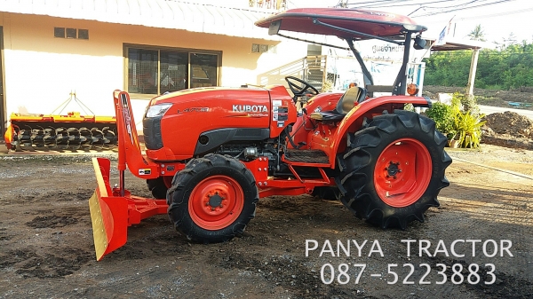 สินค้าเข้าใหม่ #ขายรถแทรกเตอร์มือสอง #คูโบต้าL4708 ปี56 ราคา 398,000 บ. สภาพดี พร้อมใช้งาน ใบมีดคานล่างพร้อมโรตาลี่RX182 จัดส่ง สุโขทัย
