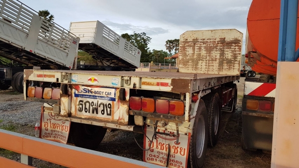 ขาย ลูกพ่วงพื้นเรียบสามเพลา อู่สมศักดิ์ ปี 52 สภาพสวยพร้อมใช้งาน เอกสารพร้อมโอน สนใจติดต่อเรา ดำสุโขทัย โทร 089-7087998,081-7855503 หรือเยี่ยมชมเว็บไซต์ www.dum-sukhothai.com #เรายินดีให้บริการคร่า..... ขาย ลูกพ่วงพื้นเรียบสามเพลา อู่สมศักดิ์ ปี 52 สภาพสวยพร้อมใช้งาน เอกสารพร้อมโอน สนใจติดต่อเรา ดำสุโขทัย โทร 089-7087998,081-7855503 หรือเยี่ยมชมเว็บไซต์ www.dum-sukhothai.com #เรายินดีให้บริการคร่า.....