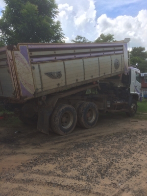 รถบรรทุกสิบล้อ HINO 344 แม่ลูก