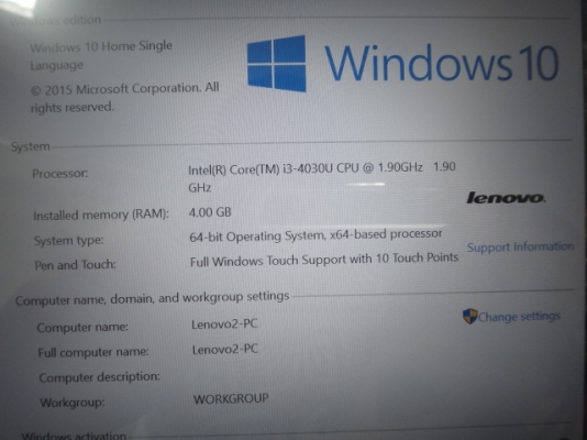 LENOVO YOGA 500 Core i3