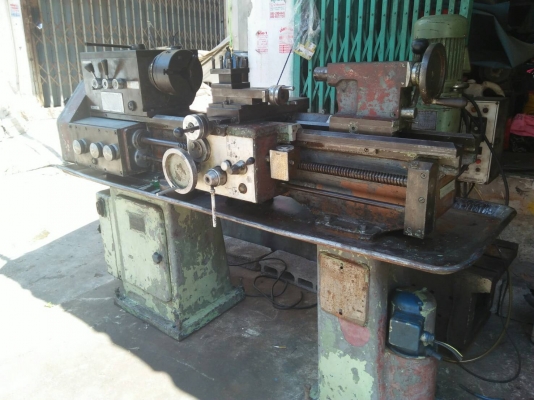 ขายกลึงยุโรป BULGARIE ขนาด 5 ฟุต ไฟ 220v กลึงชิ้นงานเล็กๆได้สบายพร้อมเดินสับเกลียวนิ้วมิลในตัวไม่ต้องเปลี่ยนเฟือง แกนระบบ2เพลา เหมาะกับร้านมอเตอร์ไซด์พร้อมใช้งานได้เลยครับ อย่าช้านะครับรีบ ติดต่อ