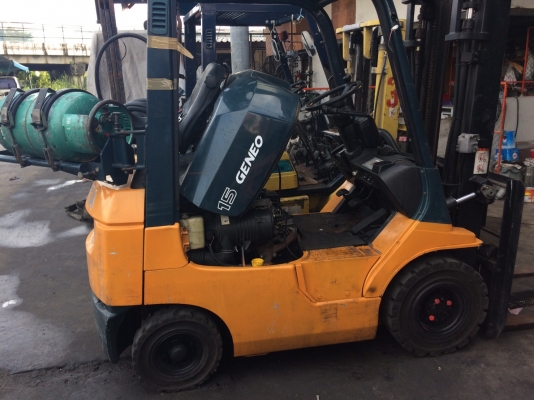 ขาย โฟรคลิฟท์ โตโยต้า รุ่น 7 เบนซิล 1.5 ตัน