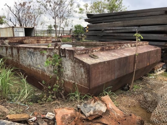 ขายค่ะ!! โป๊ะแบคโฮ 120  พื้นที่ทั้งหมด กว้าง 3.45 ยาว 8.7 เมตร พื้นที่ลง แบคโฮ กว้าง 2.45 เมตร ยาว 3.95 เมตร สภาพพร้อมใช้ค่ะ