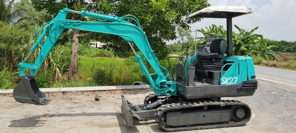 ขายด่วนรถแบคโฮKOBELCO-SK027รุ่นยอดนิยมเต่ากระต่ายสวยๆเทียบเท่าPC30เครื่อง3D84เครื่องดีปั่มแรงรถนอกเพิ่งนำเข้ามาใหม่ยังไม่เคยใช้งานในเมืองไทยเลย