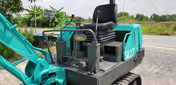 ขายด่วนรถแบคโฮKOBELCO-SK027รุ่นยอดนิยมเต่ากระต่ายสวยๆเทียบเท่าPC30เครื่อง3D84เครื่องดีปั่มแรงรถนอกเพิ่งนำเข้ามาใหม่ยังไม่เคยใช้งานในเมืองไทยเลย