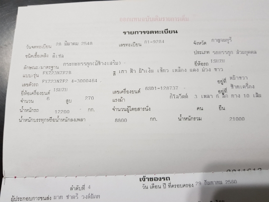 ขายเดก้า270 ปี48 เครื่องดำ เกียร์เดิม กระบะเนียมซุ่นชัย มือเดียวป้ายแดง