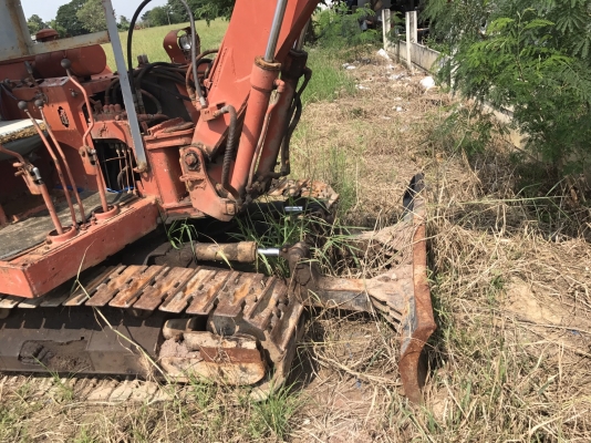 ขายรถดันแบ็คโฮ HITACHI KH40 เครื่อง ISUZU 4 สูบ กระบอกไฮดรอลิค2กระบอก