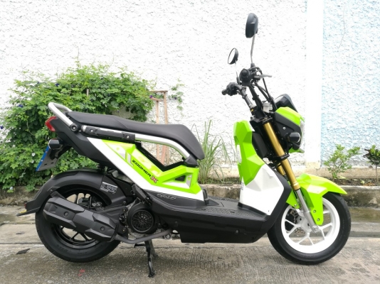 Zoomer x new 2017 อายุ5เดือน ตัวtop คอมบายเบรค รถบ้านมือเดียว สด-ผ่อน รูดบัตรได้