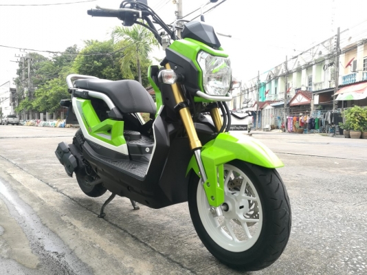 Zoomer x new 2017 อายุ5เดือน ตัวtop คอมบายเบรค รถบ้านมือเดียว สด-ผ่อน รูดบัตรได้