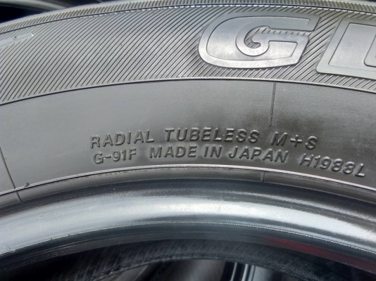 ยาง Yokohama 225/60R17 ปี 14