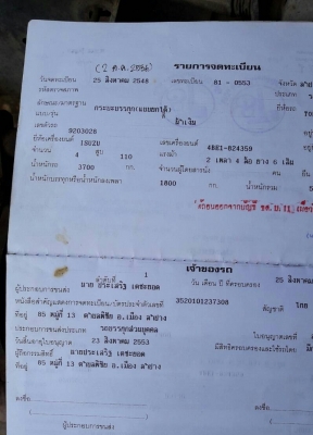 หกล้อ อิซูชุ 115 แรง ดั้มสามมิต 5คิว พ.เวอร์ ช่วงล่าง FF รถสภาพดีใช้งานประจำ ทะเบียนพร้อมโอน