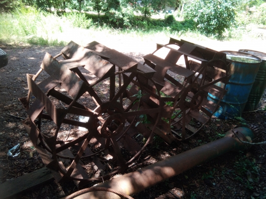 ล้อเหล็กใหญ่ใส่34,36 แรง