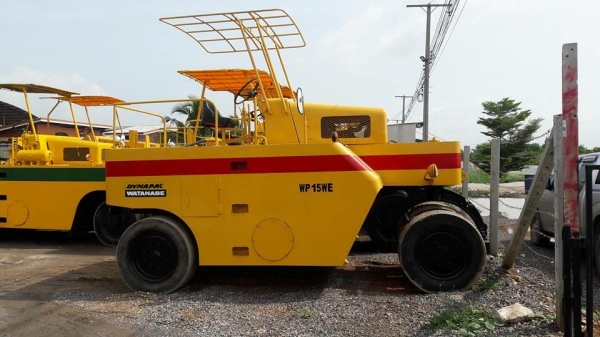 ขายด่วนรถบดล้อยาง7ล้อWATANABE WP15WE  เก่านอก เอกสารแจ้งจำหน่าย พร้อมใช้งาน