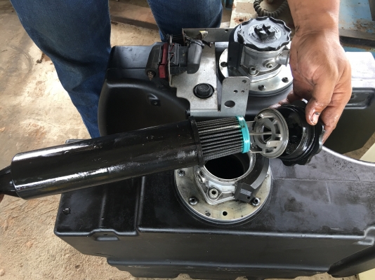 ถังน้ำมันไฮโดรหลิครถโฟร์คลิฟ