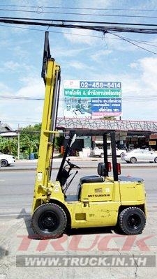 ขายรถยกมิตซูบิชิ 2.5 ตัน เครื่องดีเซล กระบอกคู่ เสาสูง 3 เมตร พวงมาลัยเพาเว่อร์  สีเดิมจากนอก นำเข้าจากญี่ปุ่น ใช้งานได้ทันที ราคา210000