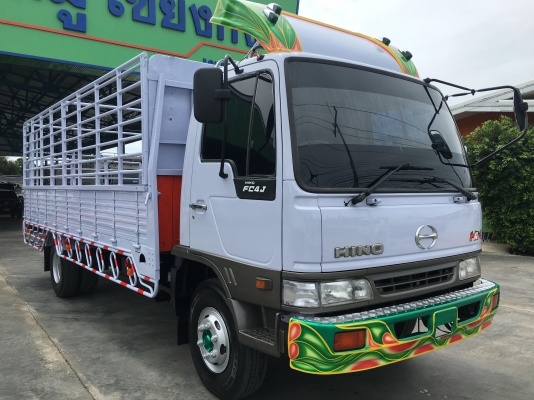 6ล้อ HinoFC4J สมอเงิน150แรง ปี43 ยาว5.50 เมตร สภาพนางฟ้า พร้อมใช้งาน เอกสารพร้อมโอน