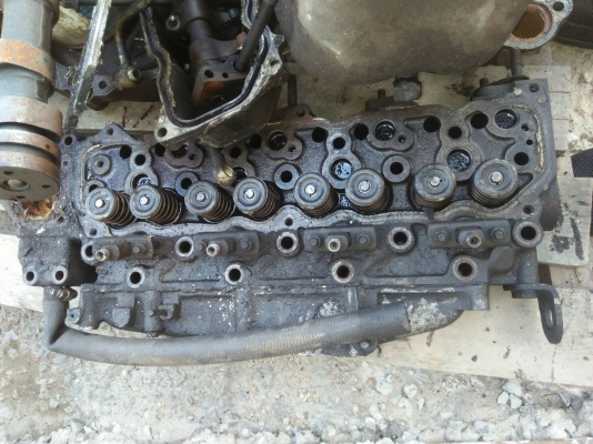 เสื้อสูบ HINO W4D 10000 ฝาสูบ 8000