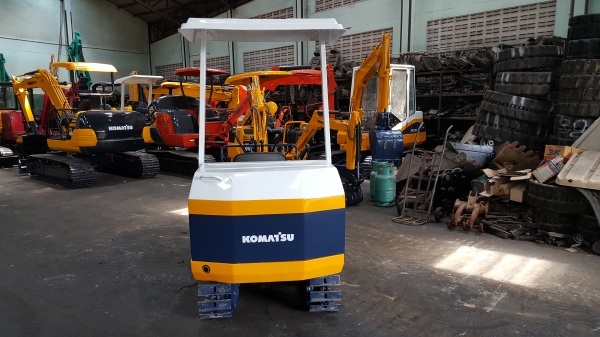 ขาย รถขุด KOMATSU  รุ่น PC05-1- มือสองญี่ปุ่น แทรกเหล็ก สลัก บูทเอวแน่น 100\% ขนาดเล็ก ขับขึ้นปิคอัพได้  สวยพร้อมใช้งาน มือถือ 0818753444
