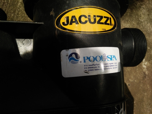 ปั๊มน้ำ JACUZZI ปั๊มน้ำ JACUZZI
