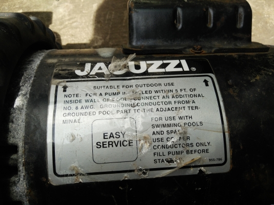 ปั๊มน้ำ JACUZZI ปั๊มน้ำ JACUZZI