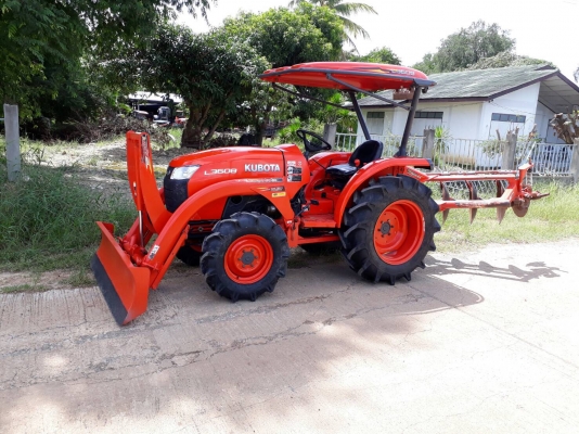 Kubota L3608DT ใบดันหน้า ผานหลัง เอกสารเล่มทะเบียน