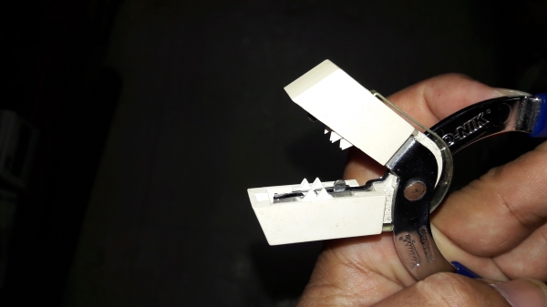 ขายคีมย้ำสายโทรศัพท์ยาว5.5&quot; MADE IN USA.ใหม่เก่าเก็บ