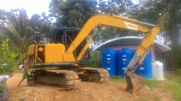 ขายรถแบคโฮ KOBELCO SK60-/// เอกสารเล่ม ราคา 450000