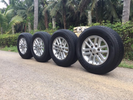 ขายล้อแม็ก Toyota Fortuner ลายยอดฮิตBMC ขอบ 17 4 ล้อ ราคา 6,500 บาท ขายล้อแม็ก Toyota Fortuner ลายยอดฮิตBMC ขอบ 17 4 ล้อ ราคา 6,500 บาท