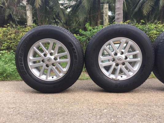 ขายล้อแม็ก Toyota Fortuner ลายยอดฮิตBMC ขอบ 17 4 ล้อ ราคา 6,500 บาท