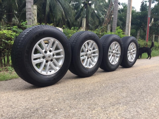 ขายล้อแม็ก Toyota Fortuner ลายยอดฮิตBMC ขอบ 17 4 ล้อ ราคา 6,500 บาท ขายล้อแม็ก Toyota Fortuner ลายยอดฮิตBMC ขอบ 17 4 ล้อ ราคา 6,500 บาท