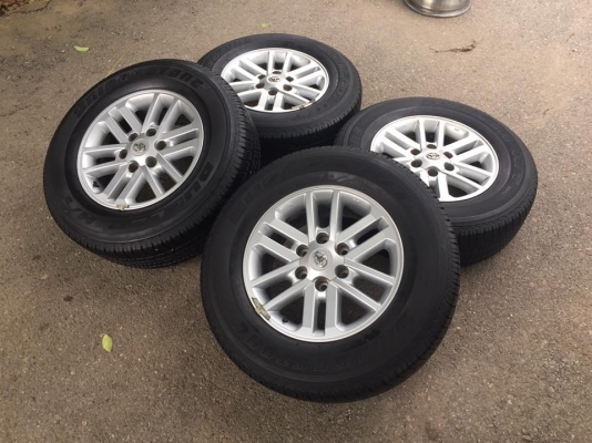 ขายล้อแม็ก Toyota Fortuner ลายยอดฮิตBMC ขอบ 17 4 ล้อ ราคา 6,500 บาท
