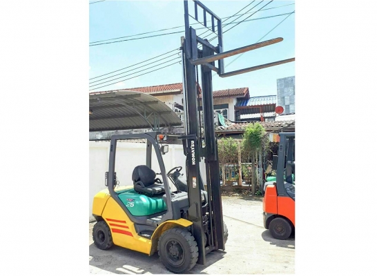 โฟล์คลิฟท์2.5ตัน ดีเซล KOMATSU รถนอก ชมเครื่องจักร โฟล์คลิฟท์ รอก นับ1,000รายการจากญี่ปุ่นwww.paholgroup.com