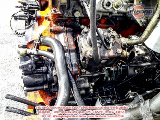 ขายเครื่อง ISUZU 6SD1 270 Turbo intercooler สภาพสวยสด ติดเครื่องง่าย พร้อมใช้งาน