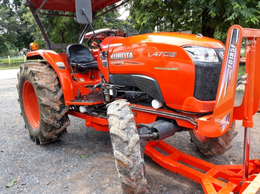 ขายรถไถL4708รถไร่ไม่เคยลงนาใบมีดผาล6พร้อมใช้ครับ