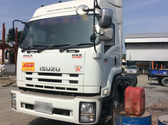 ขายสิบล้อหัวลากISUZU GXZ360 ก๊าซโรงงานปี56